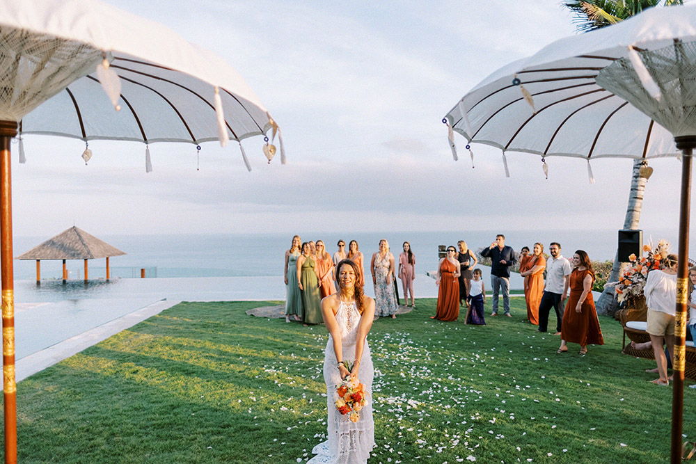 the surga villa estate uluwatu wedding