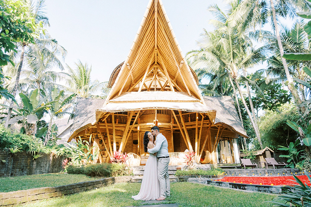 honeymoon session at green village bali