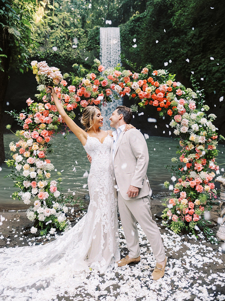 Tibumana Waterfall Elopement