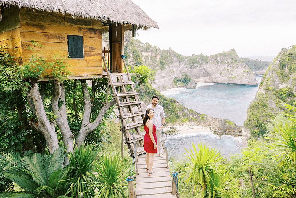 nusa penida tree house or rumah pohon