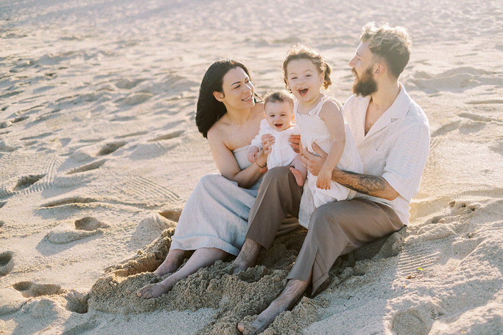 family session at Nusa Dua beach