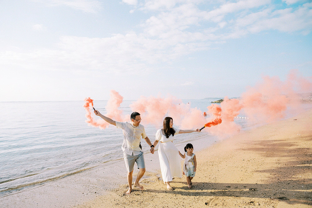 gender reveal photo shoot