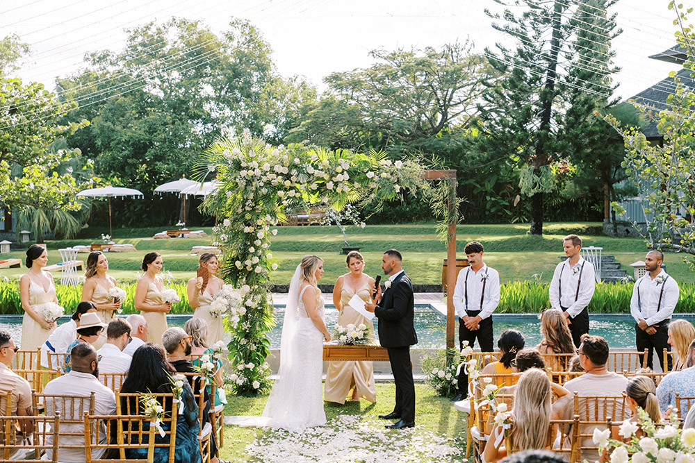 amita villa canggu wedding