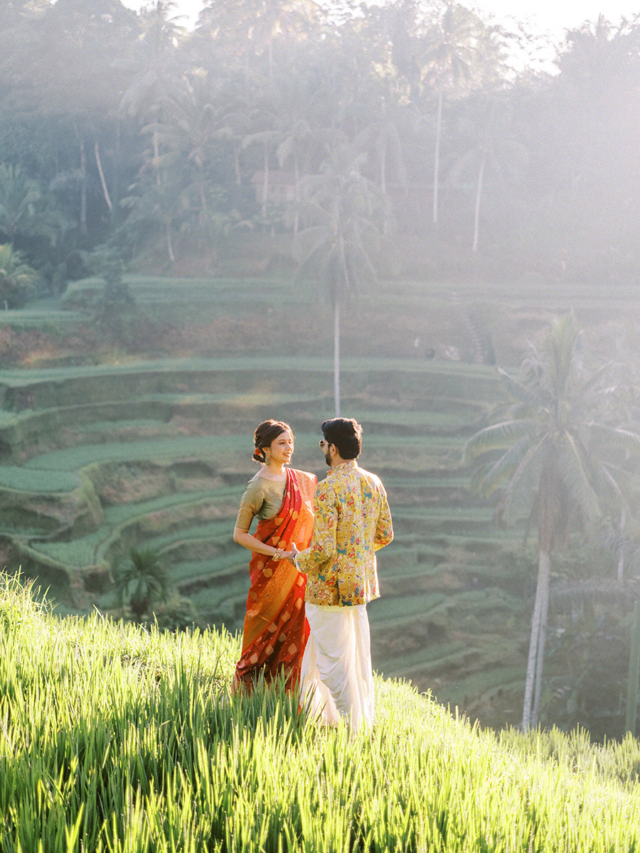 indian style prewedding in bali