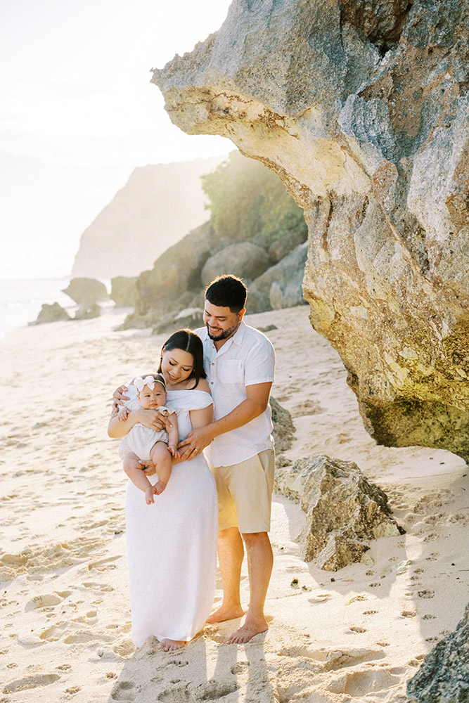 melasti beach family photo session