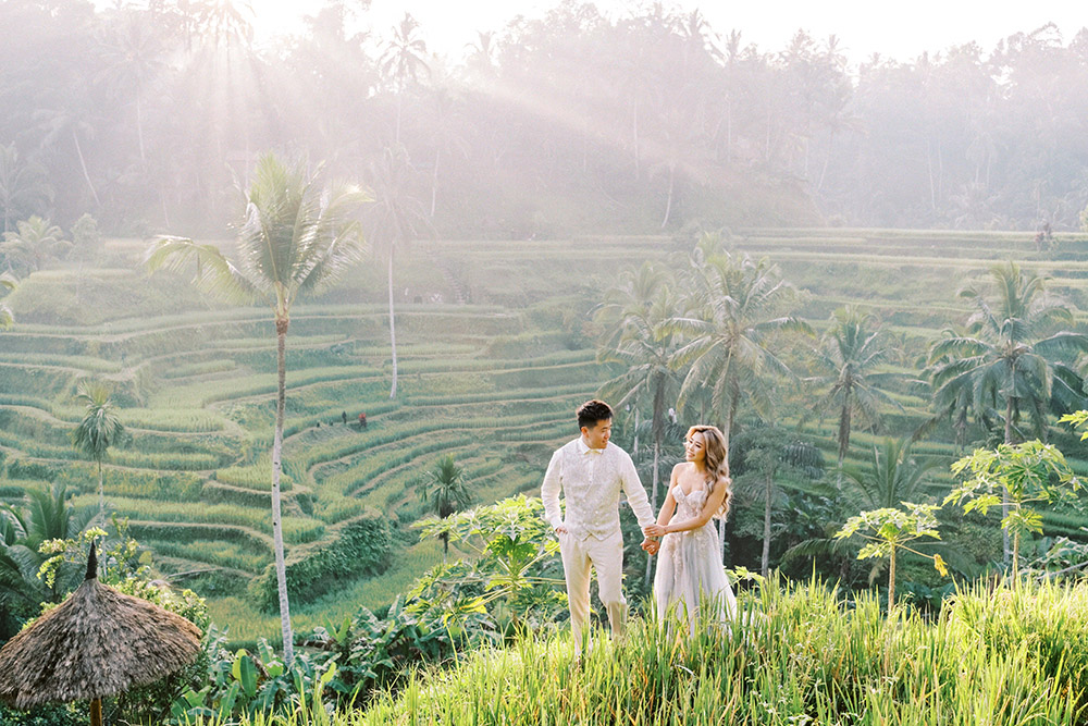 ubud prewedding photography