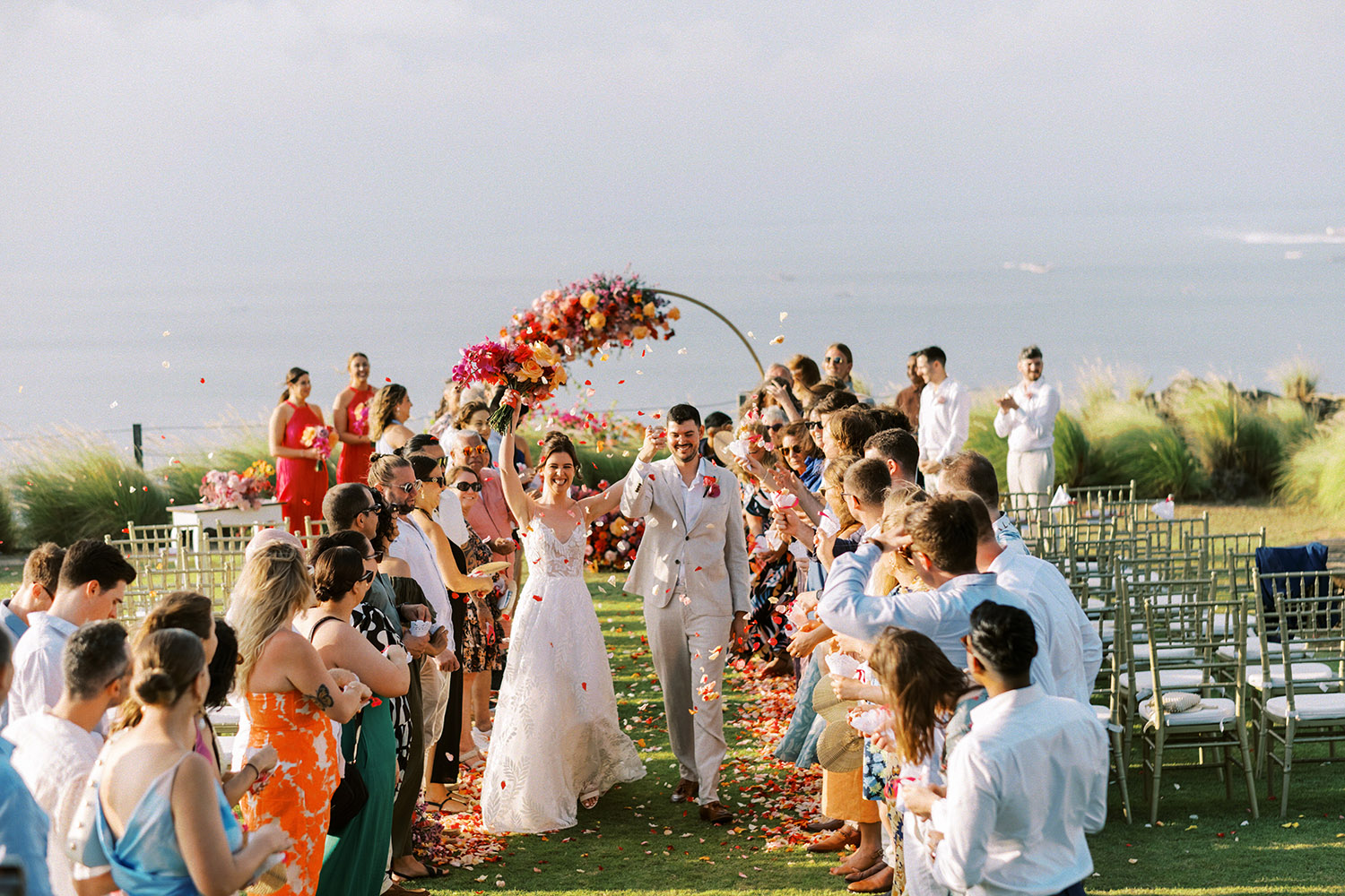 vibrant puri bhagawan wedding in bali