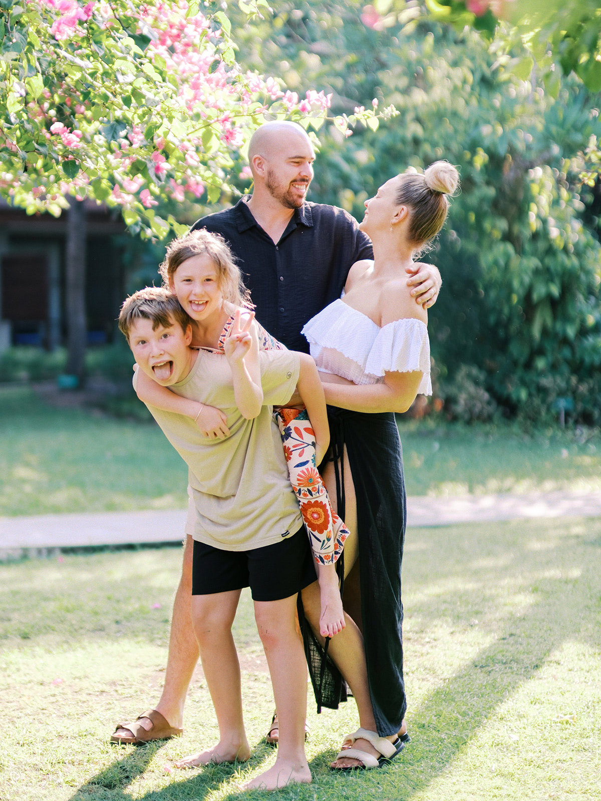 Bali Dynasty Resort Kuta Family Photo Session