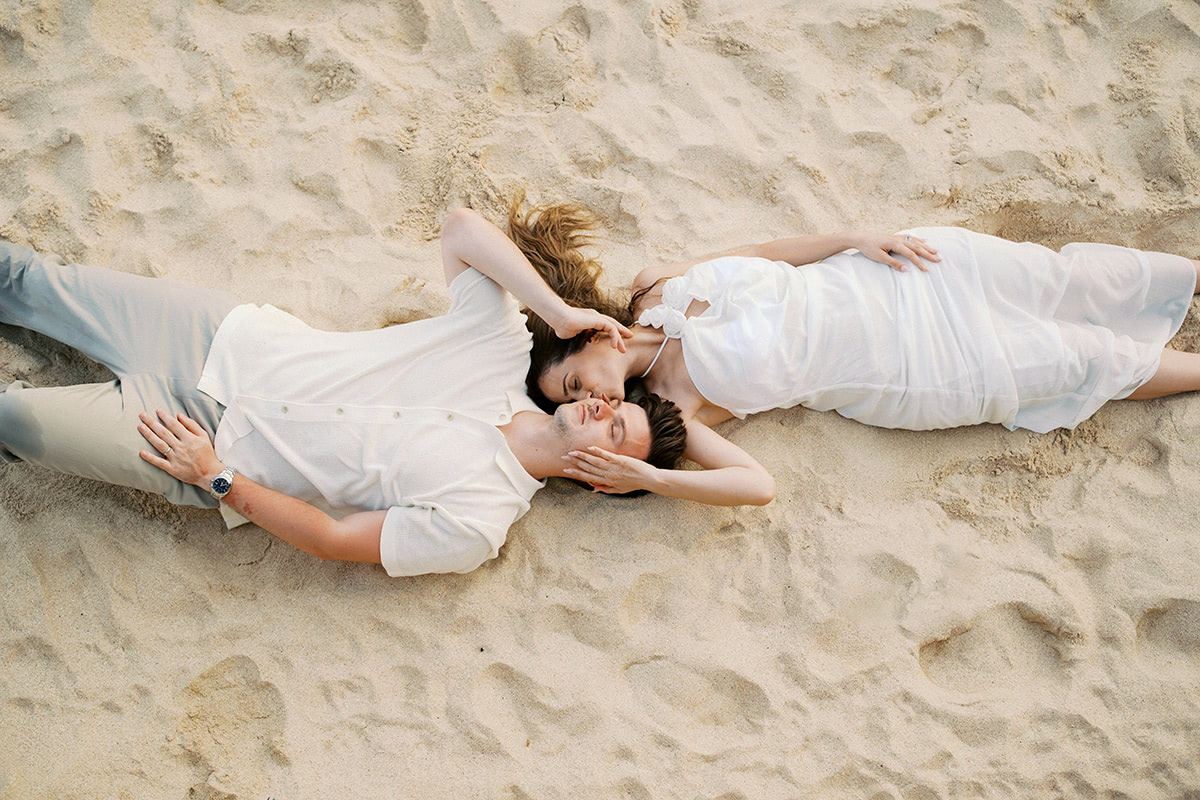 melasti beach engagement session