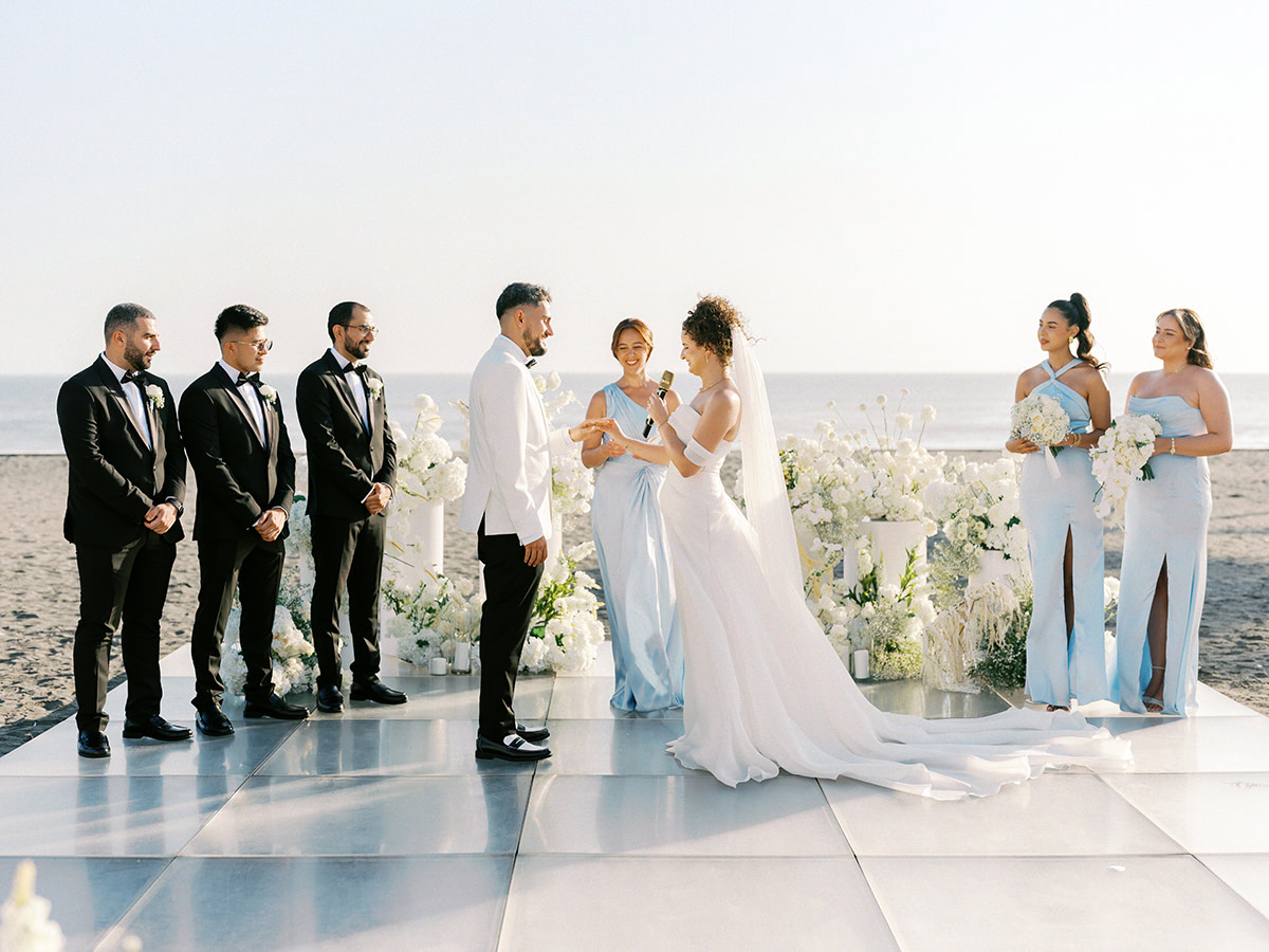 Canggu beachfront wedding