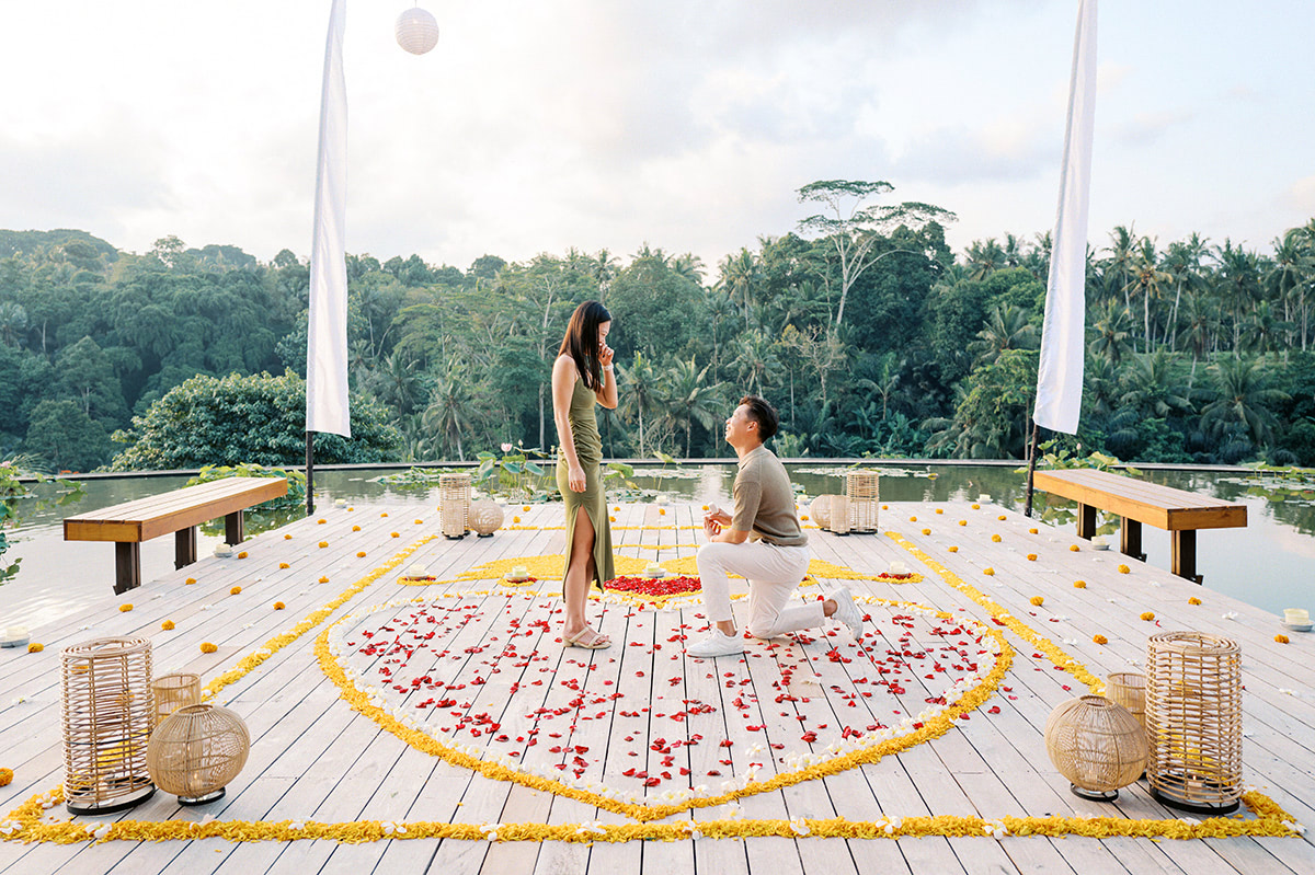 sayan ubud dinner proposal