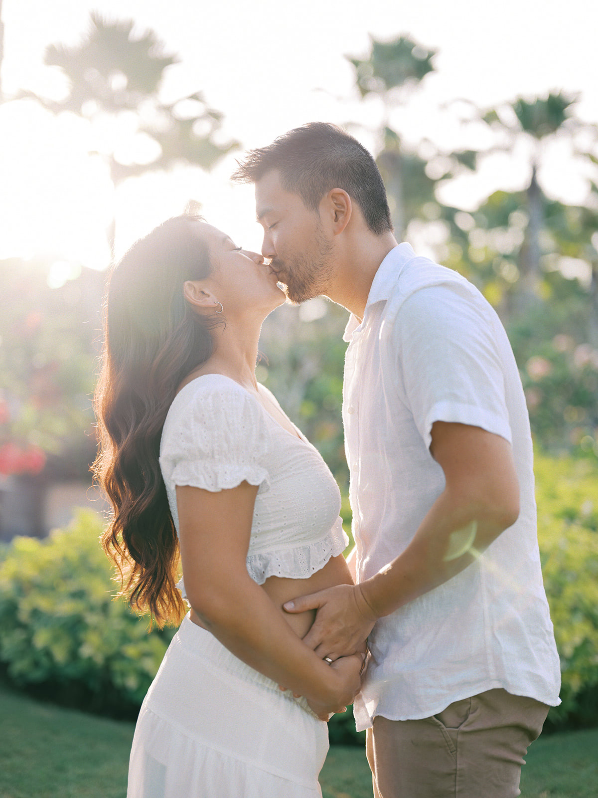 the Mulia Bali maternity photoshoot
