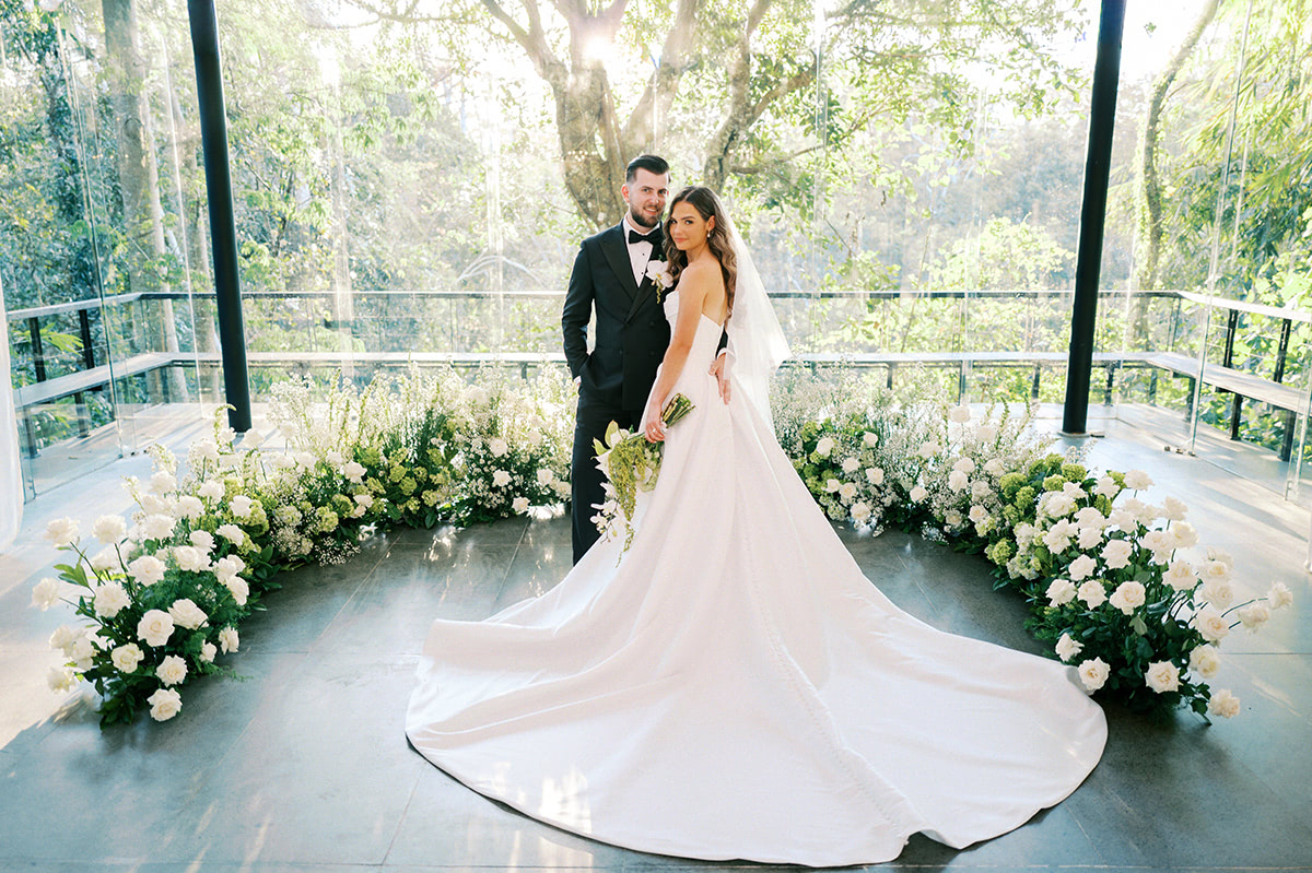 bali garden wedding