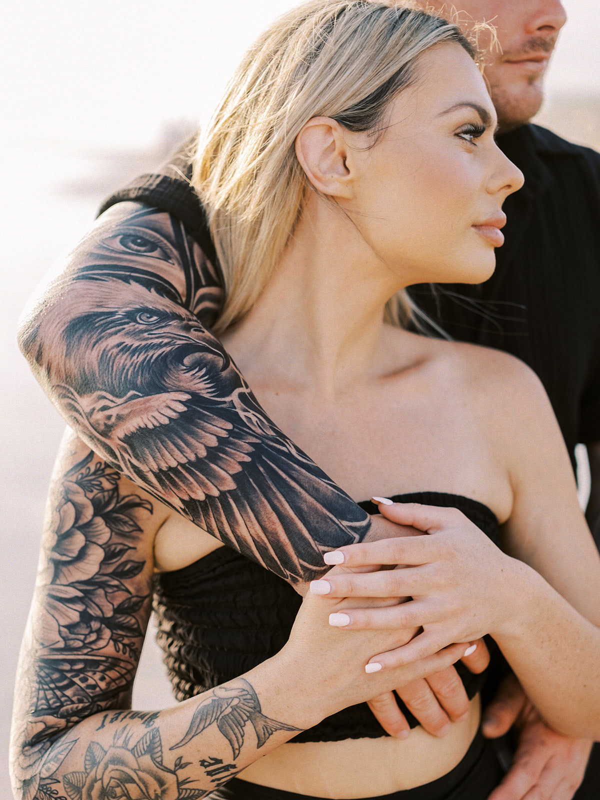 Seminyak beach engagement session