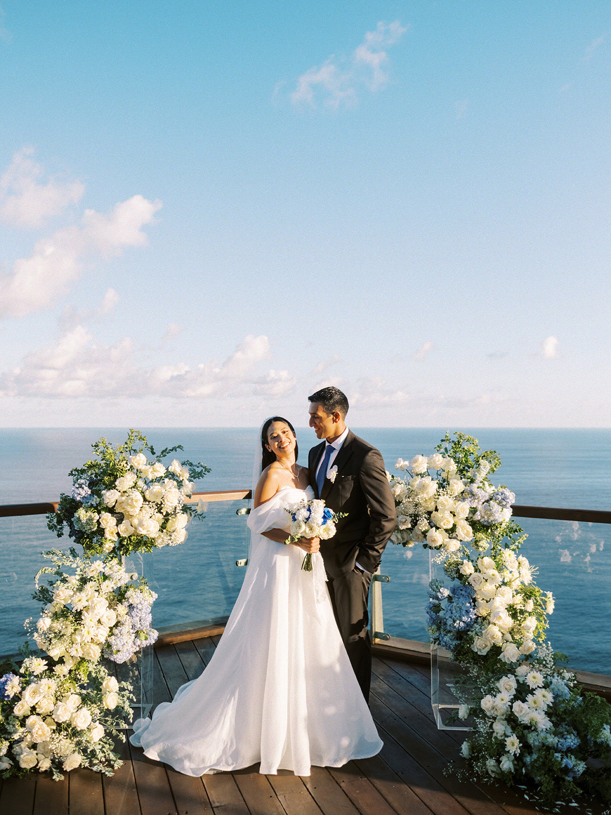 the edge bali wedding