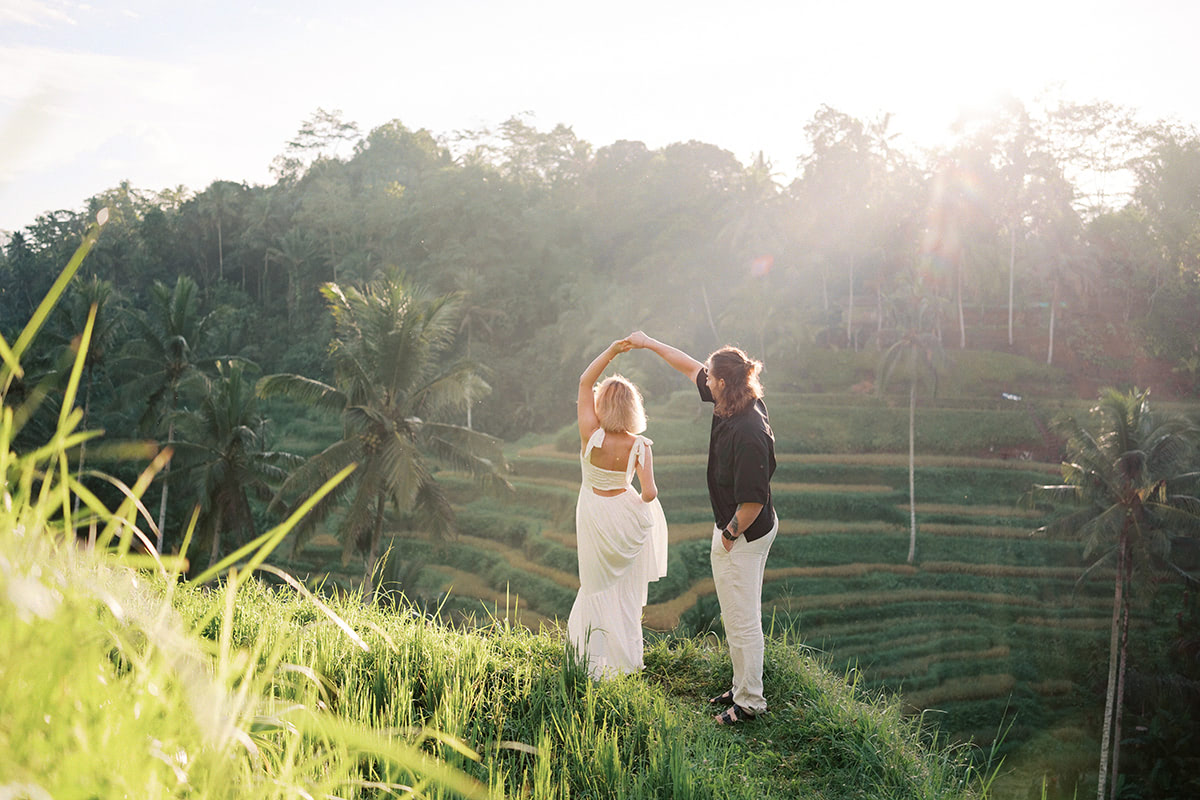 ubud honeymoon photoshoot