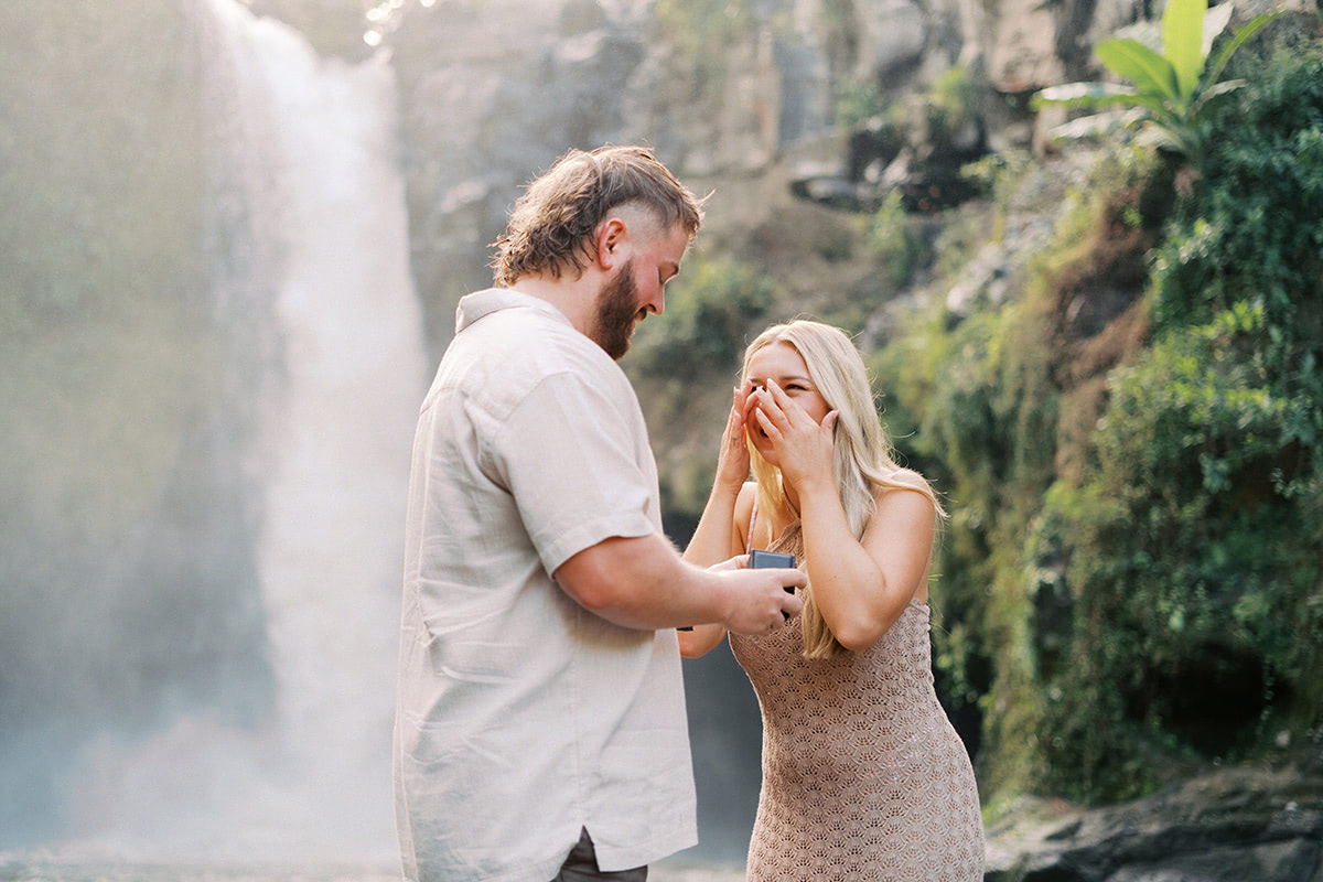 Waterfall surprise proposal