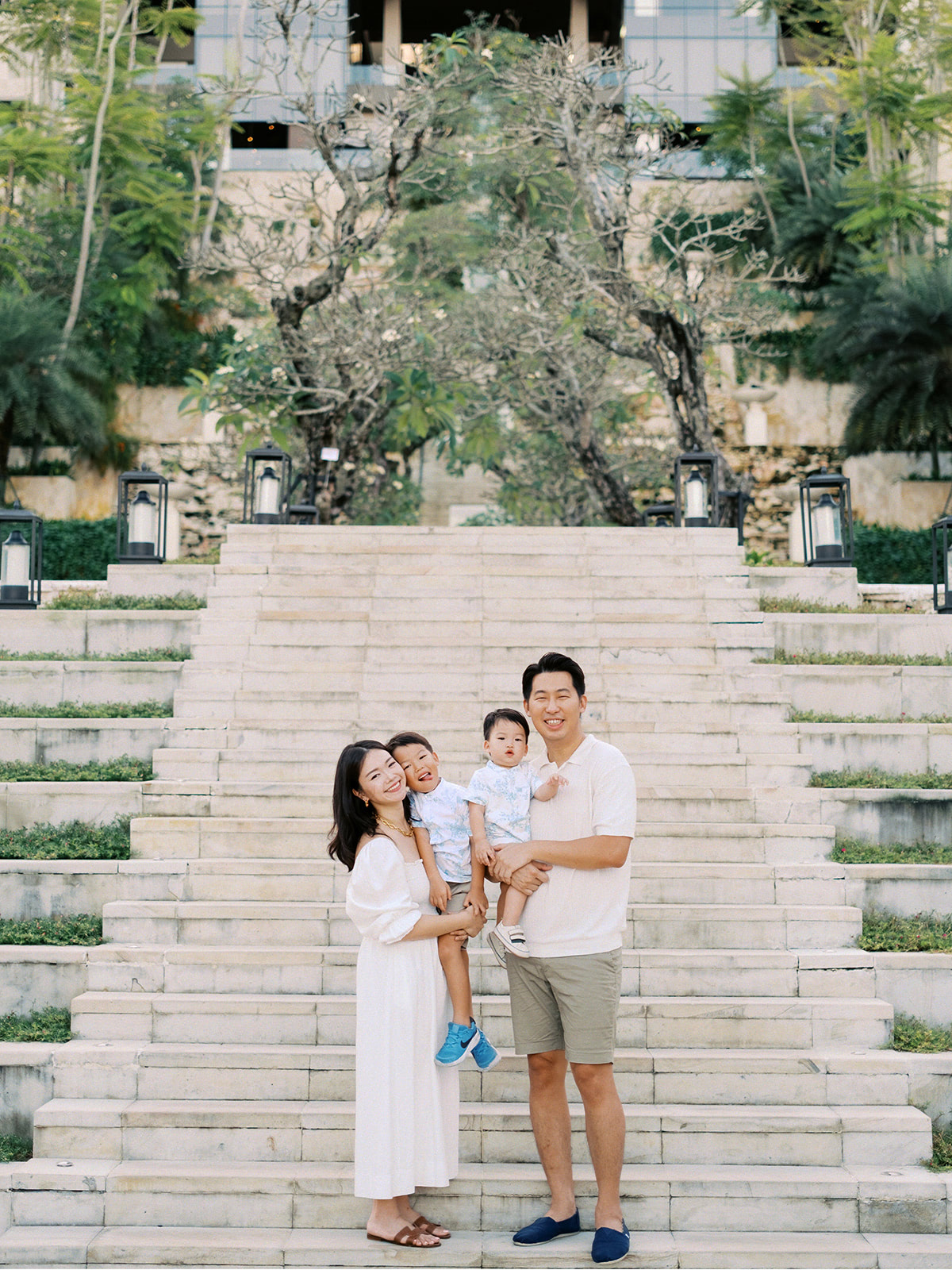 Kempinski bali family photoshoot
