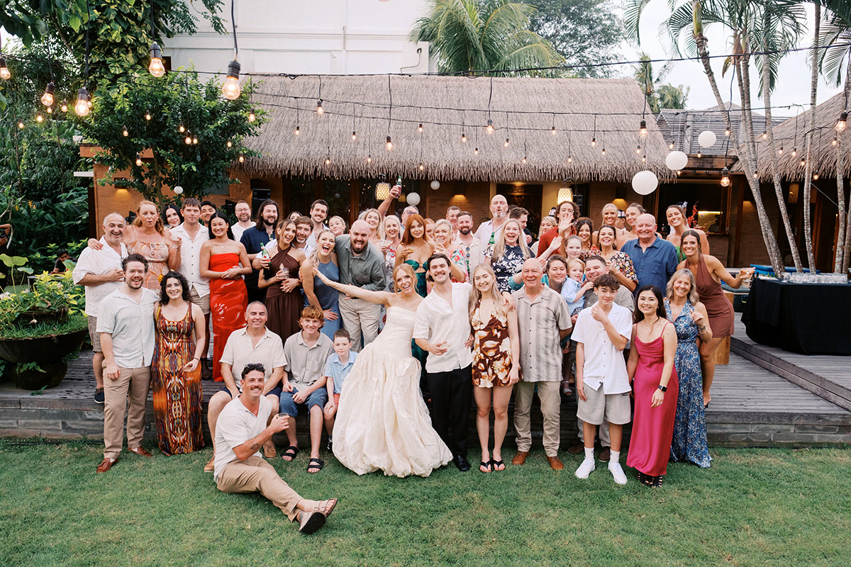 wedding in Australia celebration in Bali