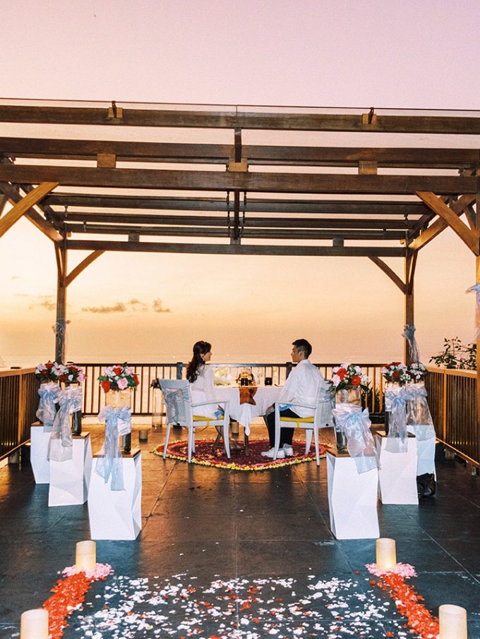 anantara uluwatu dinner proposal