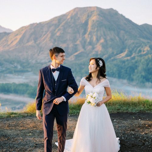 bali mountain prewedding