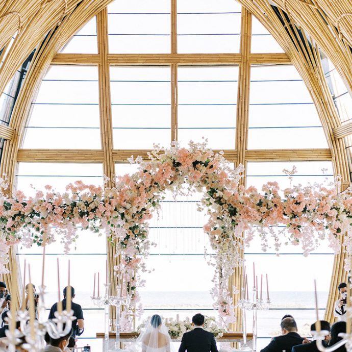 bali ocean front chapel wedding