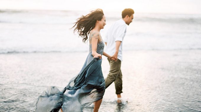 bali engagement photo session