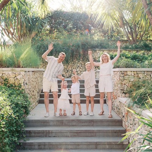 Hyatt regency Sanur family photo
