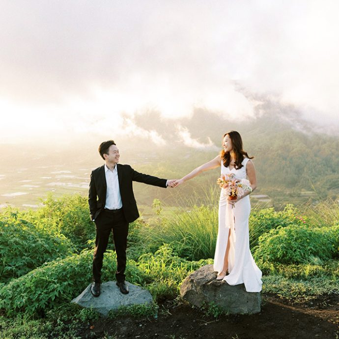 kintamani romantic prewedding photoshoot