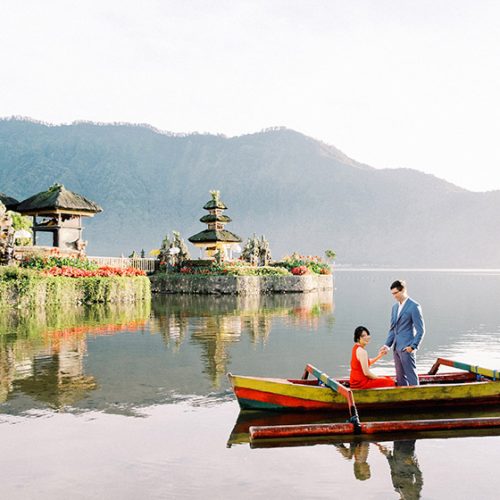 lake beratan temple pre wedding