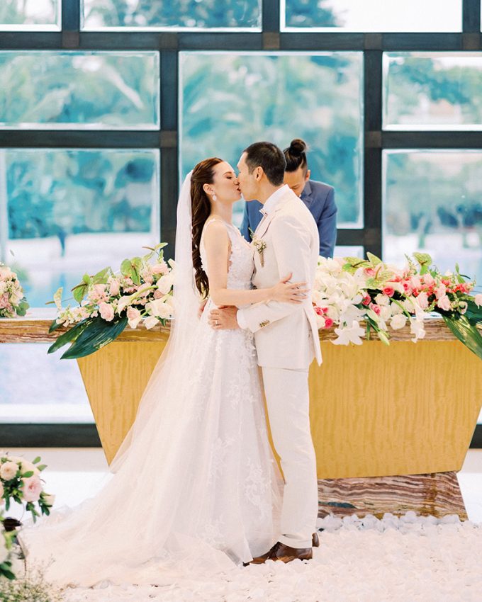 the mulia bali wedding