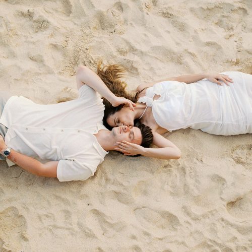 melasti beach engagement session