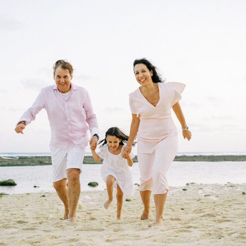 Melasti Beach Family Photo