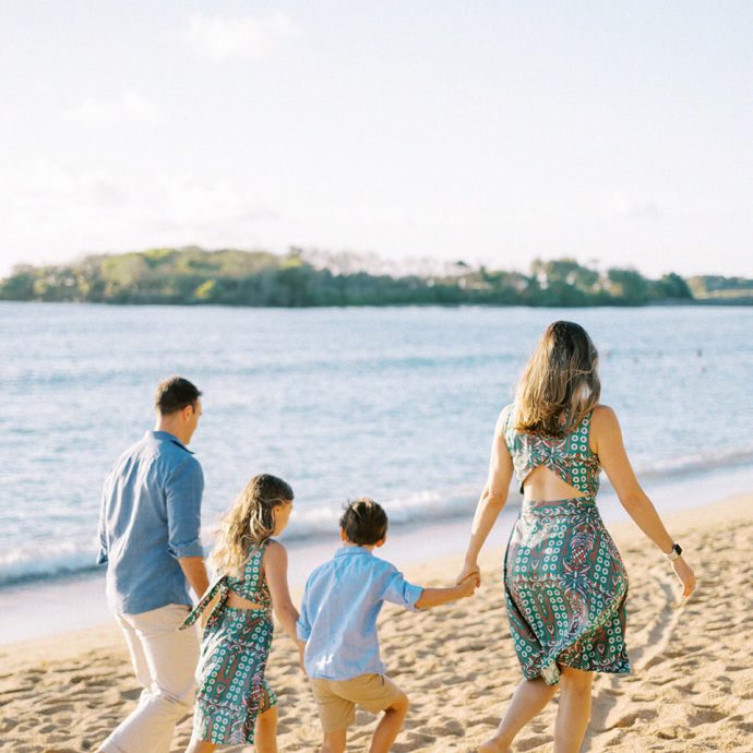 nusa dua beach family photo session