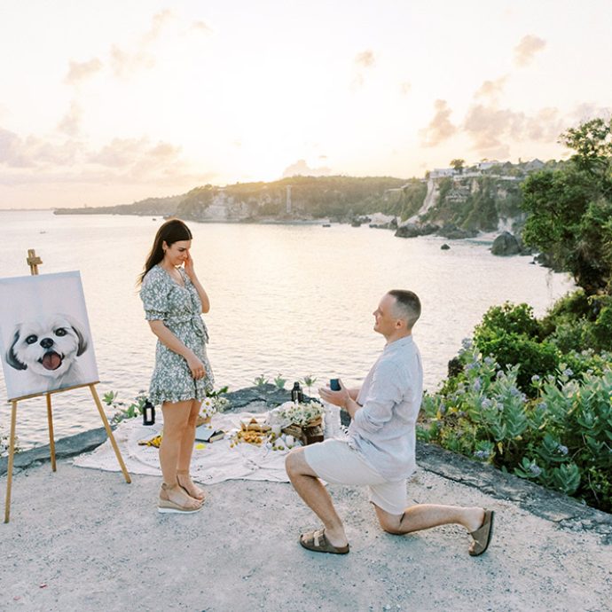 picnic proposal in bali