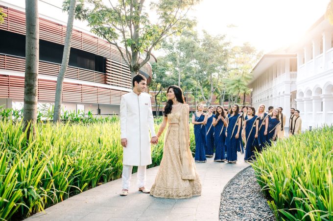 singapore indian wedding capella hotel