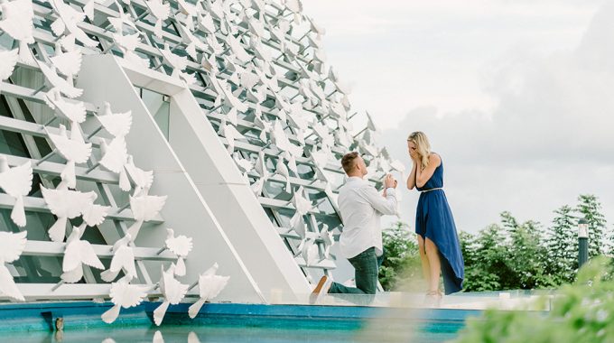 Surprise proposal Photography at Banyan Tree Resort Bali
