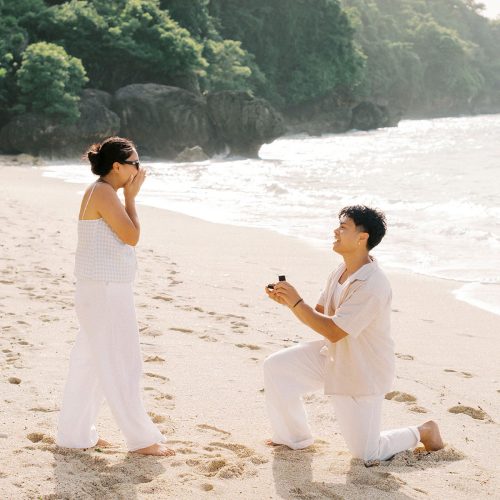 Thomas beach proposal