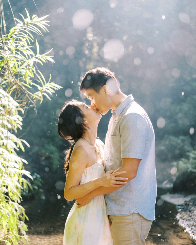 tukad cepung waterfall prewedding