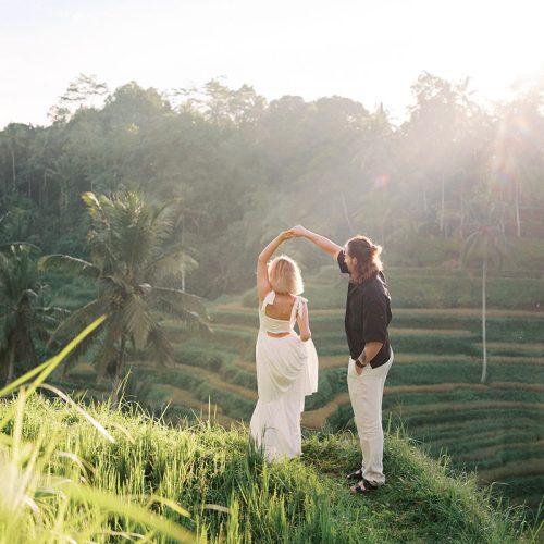 ubud honeymoon photoshoot