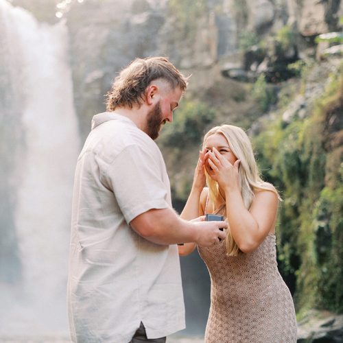 Waterfall surprise proposal